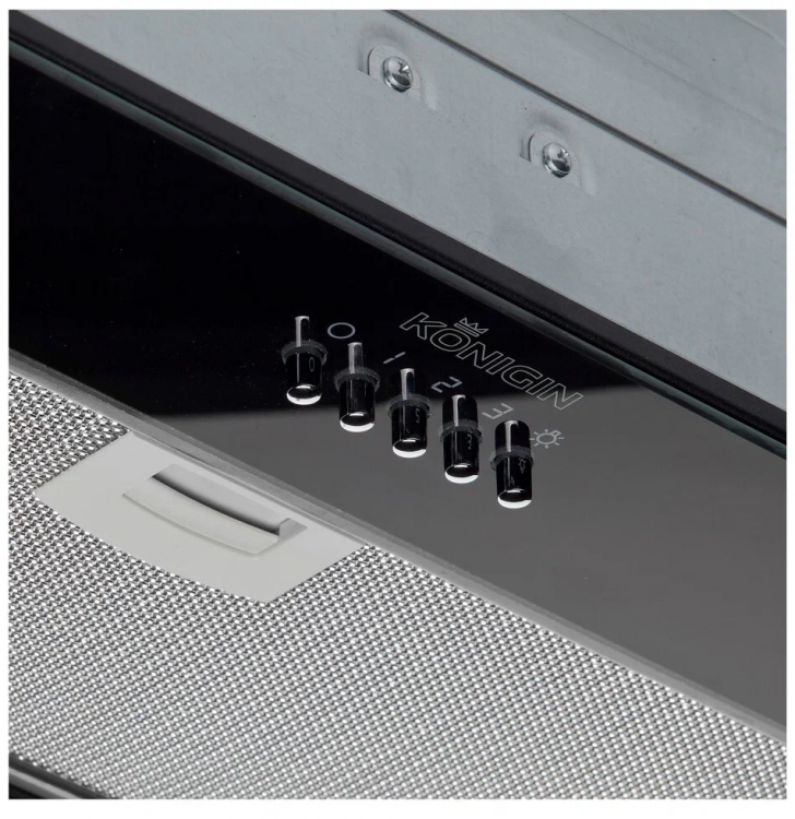 Konigin Skylark Black Glass 60 вытяжка