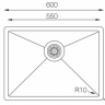 TopZero TNL 550 12K кухонная мойка