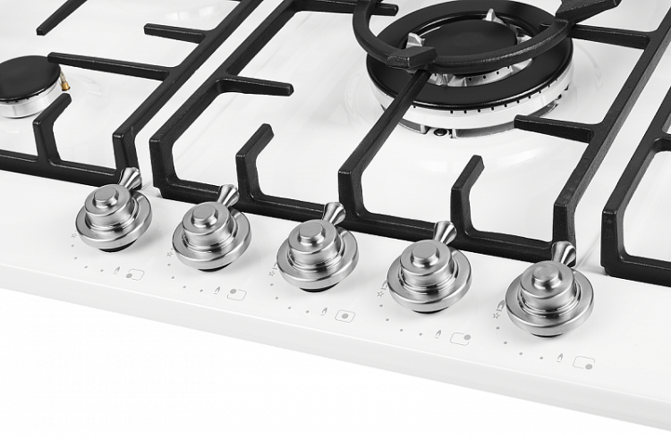 Kuppersberg FV9TGRZ W Silver варочная панель газовая