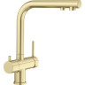 Blanco FONTAS II satin gold смеситель с подключением фильтра