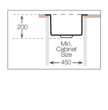 TopZero ColorX TNL 400 MATT TITAN мойка матовый титан