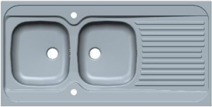 Alveus CLASSIC 100 NAT-60 1200X6002X левая1071240 кухонная мойка
