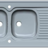Alveus CLASSIC 100 NAT-60 1200X6002X левая1071240 кухонная мойка