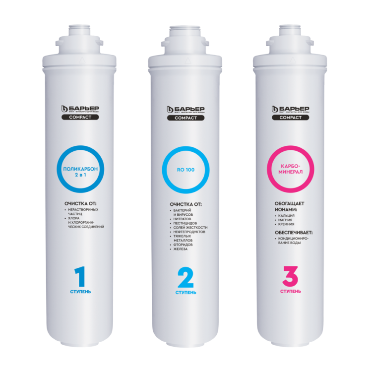 Барьер Compact OSMO 100M фильтр для воды с минерализацией