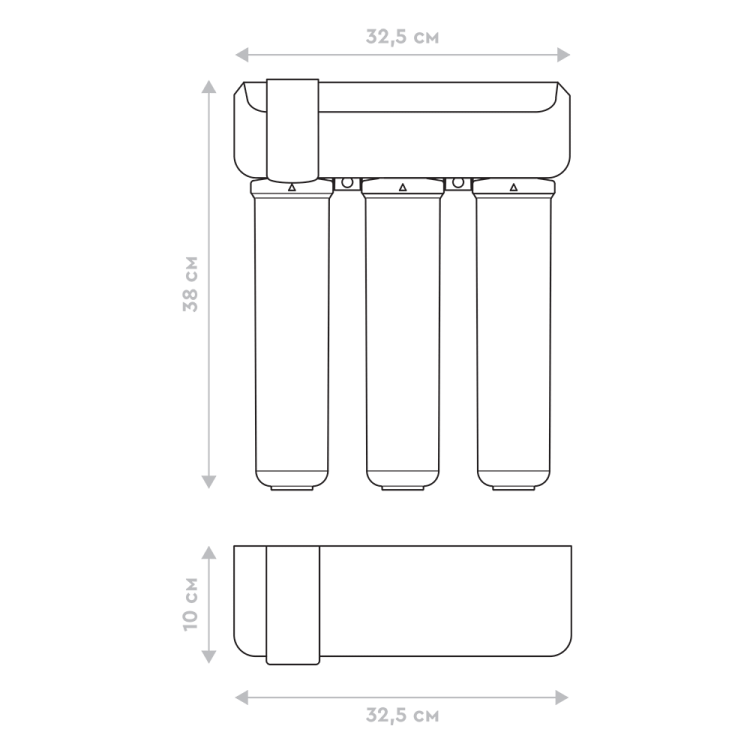 Барьер Compact OSMO 100M фильтр для воды с минерализацией