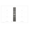 Kuppersbusch KMI 8500.0 WR Stainless Steel индукционная варочная панель со встроенной вытяжкой