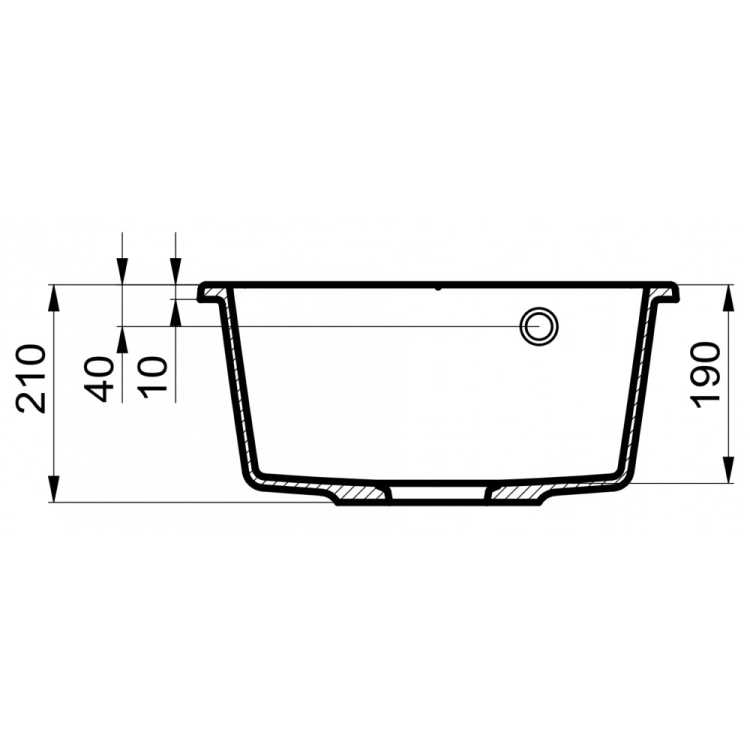 Milacio MC.77092 белый мойка