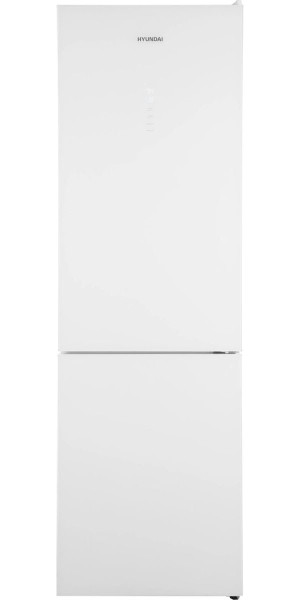 Hyundai CC35083F белое стекло холодильник