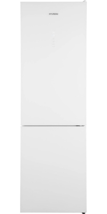 Hyundai CC35083F белое стекло холодильник