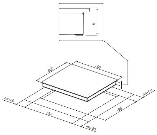 Graude EK 60.0 S электрическая варочная панель