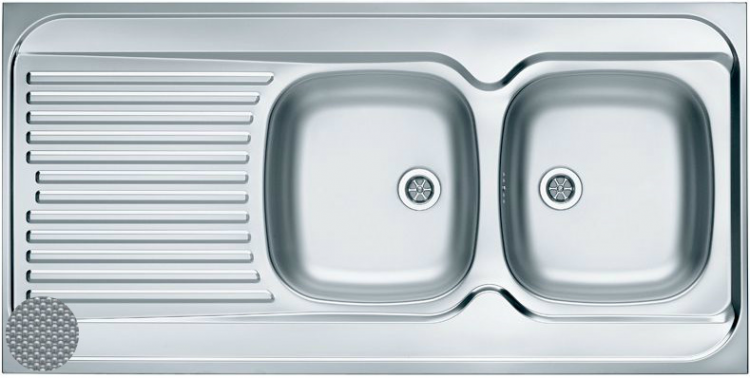 Alveus CLASSIC 100	LEI-60 1200X6002X правая1071240 кухонная мойка