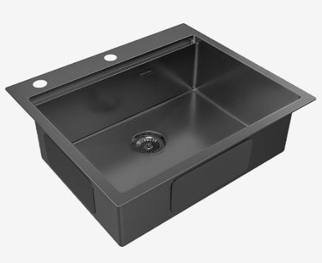 Paulmark KRONER-PRO 59 вороненая сталь  мойка