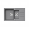 Alveus ROCK 70 GRANITAL CONCRETE-G81 780x480x180 1+1/2 кухонная мойка