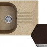 Weissgauff CLASSIC 695 Eco Granit шоколад мойка