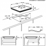 Electrolux EHF96547FK электрическая варочная панель стеклокерамическая