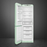 Smeg FAB32LPG5 отдельностоящий двухдверный холодильник стиль 50-х годов 60 см светло-зеленый
