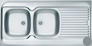 Alveus CLASSIC 100	LEI-60	1200X6002X левая1071240 кухонная мойка