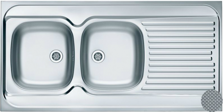 Alveus CLASSIC 100	LEI-60	1200X6002X левая1071240 кухонная мойка