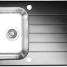 Alveus GLASSIX 10 RAL9005-90 (черный цвет) 860X5001X кухонная мойка