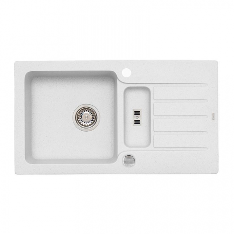 Alveus NIAGARA 70 GRANITAL ARCTIC-G11 780x435x160 1+1/2 кухонная мойка