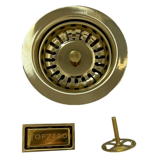 TopZero S 100 GOLD G золото, аксессуар для сливной арматуры