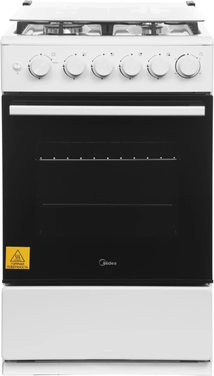 Midea MFO-M4G20T0E(WH) плита газовая