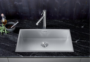 Blanco ZEROX 700-IF нерж.сталь Durinox® с отв. арм. 523099 мойка