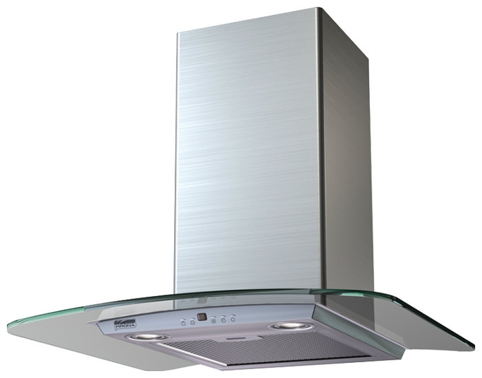 Krona steel SCARLETT slim 5P 600 INOX/GLASS вытяжка кухонная