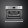 Smeg SO4302M1X компактный электрический духовой шкаф с СВЧ