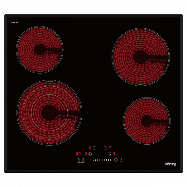 Korting HK 63500 B электрическая варочная панель