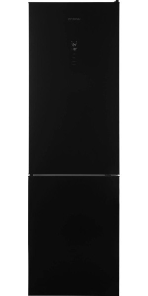 Hyundai CC35083F черное стекло холодильник