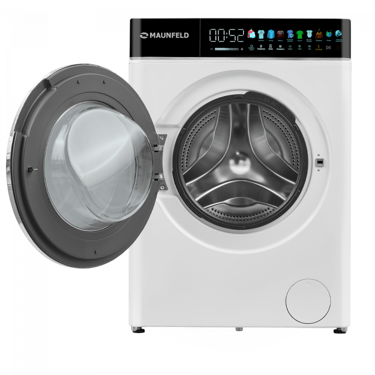 Maunfeld MFWD1295WH05 отдельностоящая стиральная машина