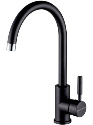 Paulmark HOLSTEIN черный металлик смеситель