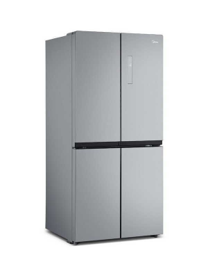 Midea MRC518SFNX отдельностоящий холодильник с морзильником