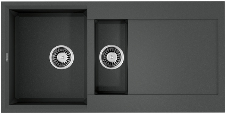 Omoikiri Sakaime 100-2-PL Tetogranit/платина мойка