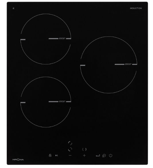 Krona steel MAGIER 45 BL 3BTK  индукционная варочная поверхность