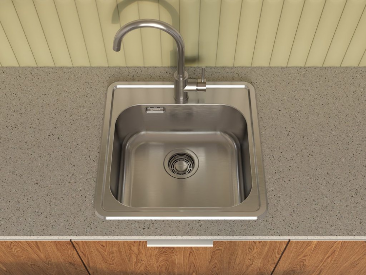 Omoikiri Notoro 48-SI Matt нерж.сталь/silver matt мойка