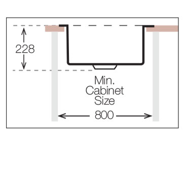 TopZero Micro ME790.500 нержавеющая сталь полированная