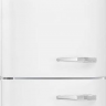 Smeg FAB32LWH5 отдельностоящий двухдверный холодильник стиль 50-х годов 60 см белый No-frost
