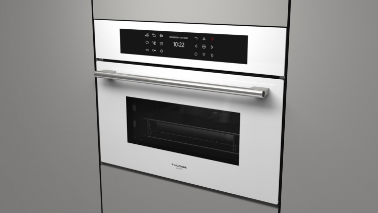 Fulgor FCSO 4510 TEM WH компактный комбинированный паровой шкаф