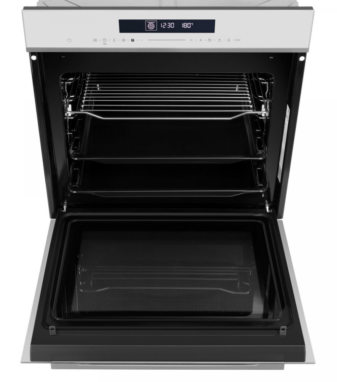 Maunfeld MEOR7217SMW электрический духовой шкаф с СВЧ