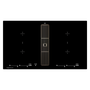 Kuppersbusch KMI 9800.0 SR Black Chrome индукционная варочная панель со встроенной вытяжкой