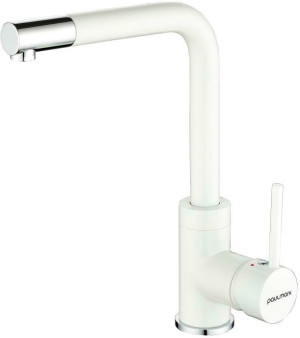 Paulmark HONNER белый матовый смеситель