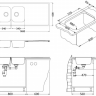 Alveus CLASSIC PRO 110 SAT1400X6002X кухонная мойка