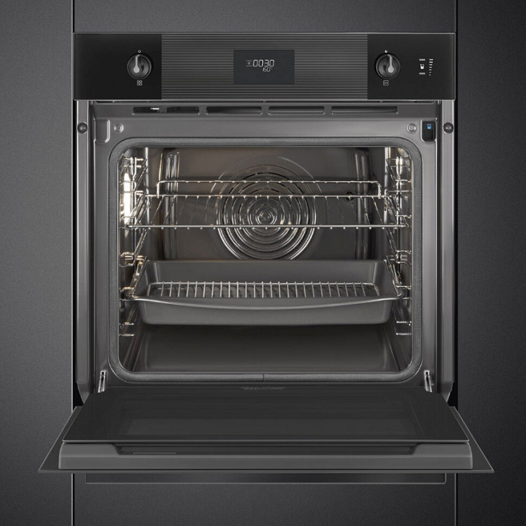 Smeg SOP6101S2B3 многофункциональный духовой шкаф с пиролизом и пароувлажнением