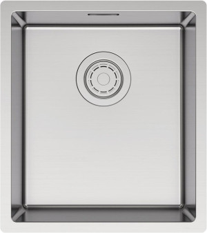 Paulmark YUNI 39 UNI брашированная нерж сталь мойка