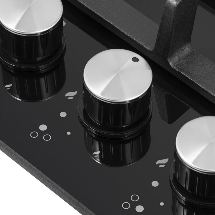 HOMSair HGG433TGCBK газовая варочная панель