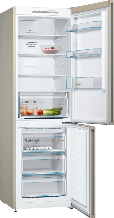 Bosch KGN36NK21R отдельностоящий комбинированный холодильник