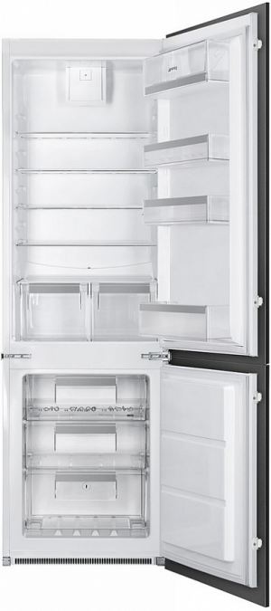 Smeg C8173N1F встраиваемый комбинированный холодильник