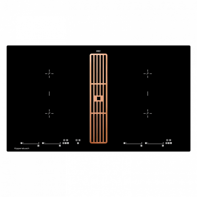Kuppersbusch KMI 9800.0 SR Copper индукционная варочная панель со встроенной вытяжкой